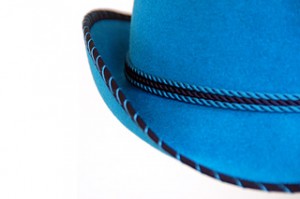 Vintage Blue Antelope Cowboy Hat