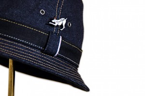 Blue Denim Rollup Hat