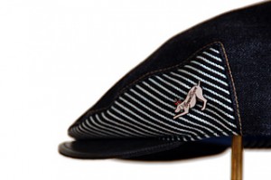 Blue Denim Flat Cap