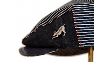 Hickory Stripe Flat Cap